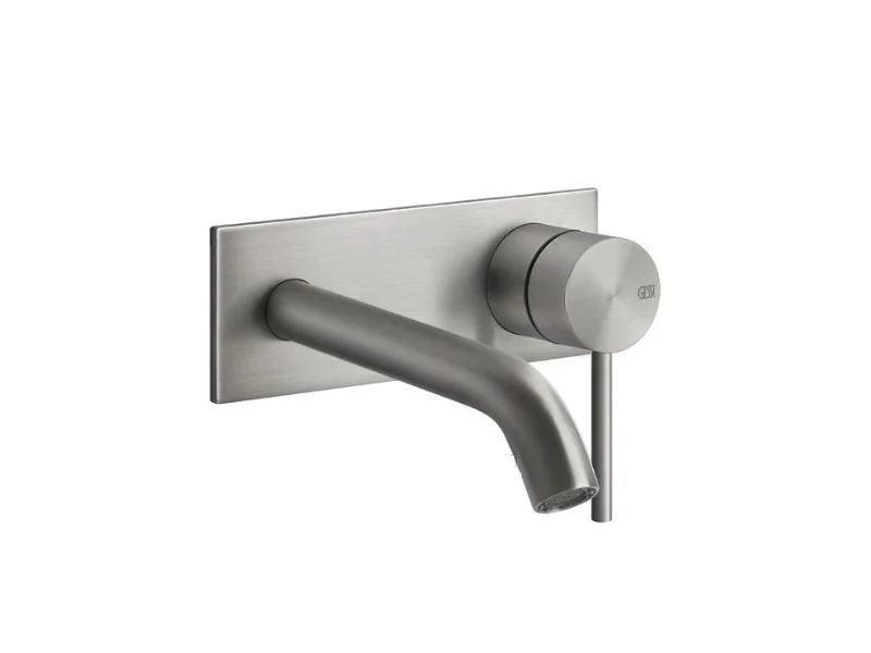 Смеситель для раковины, Gessi, Flessa, цвет-Black Metal Brushed PVD