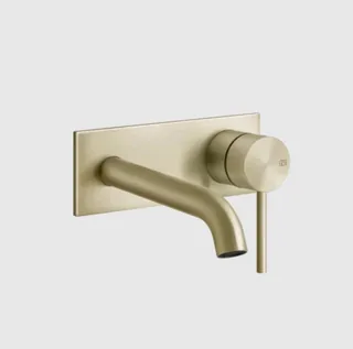 Смеситель для раковины, Gessi, 316 Flessa, цвет-Brushed Brass PVD