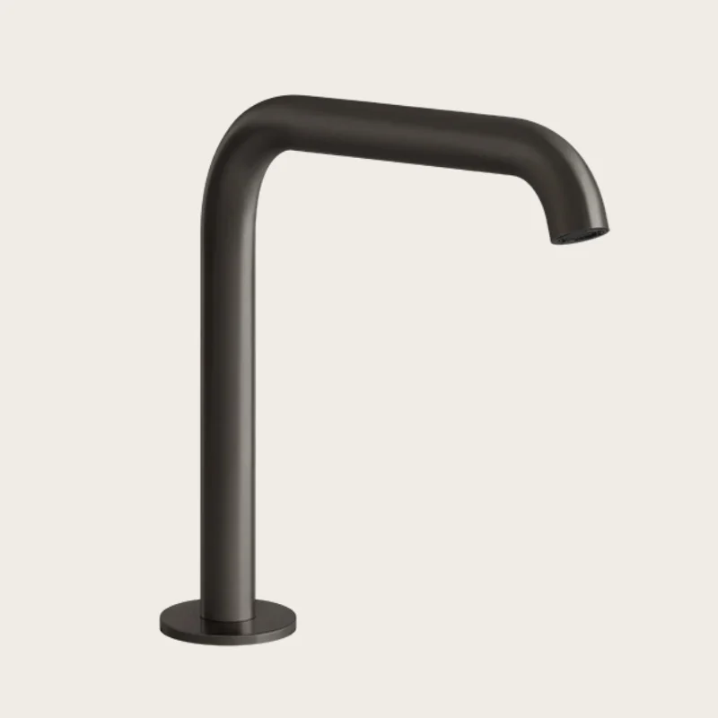 Излив, Gessi, 316, цвет-Black Metal Brushed PVD