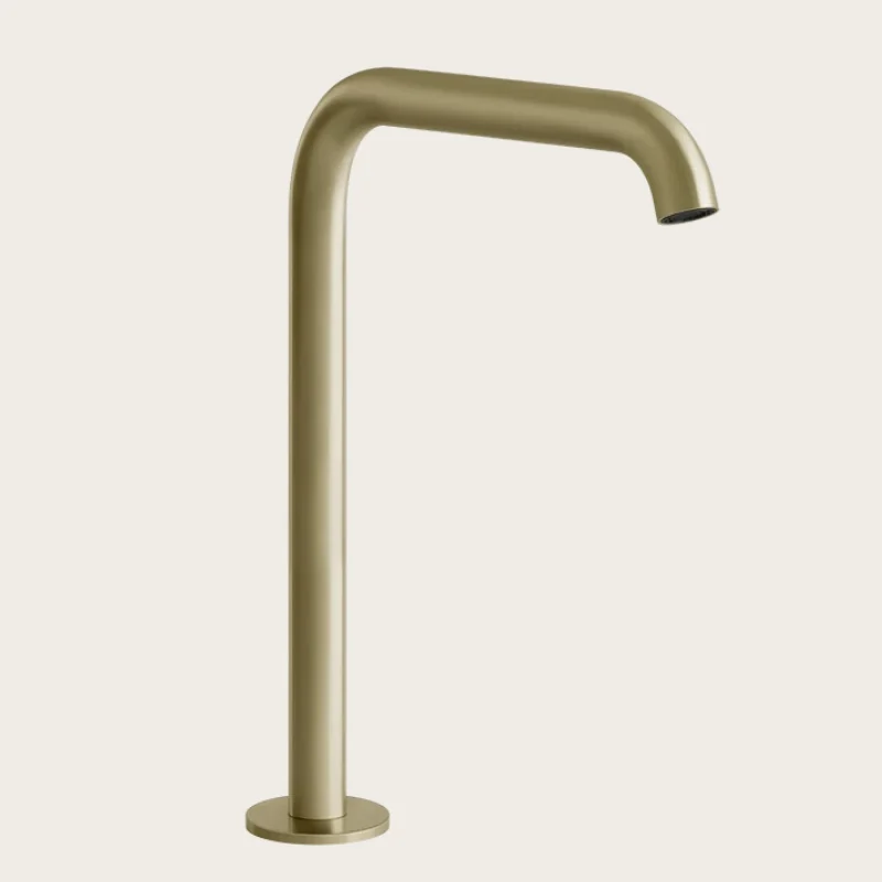 Излив, Gessi, 316, цвет-Brushed Brass PVD