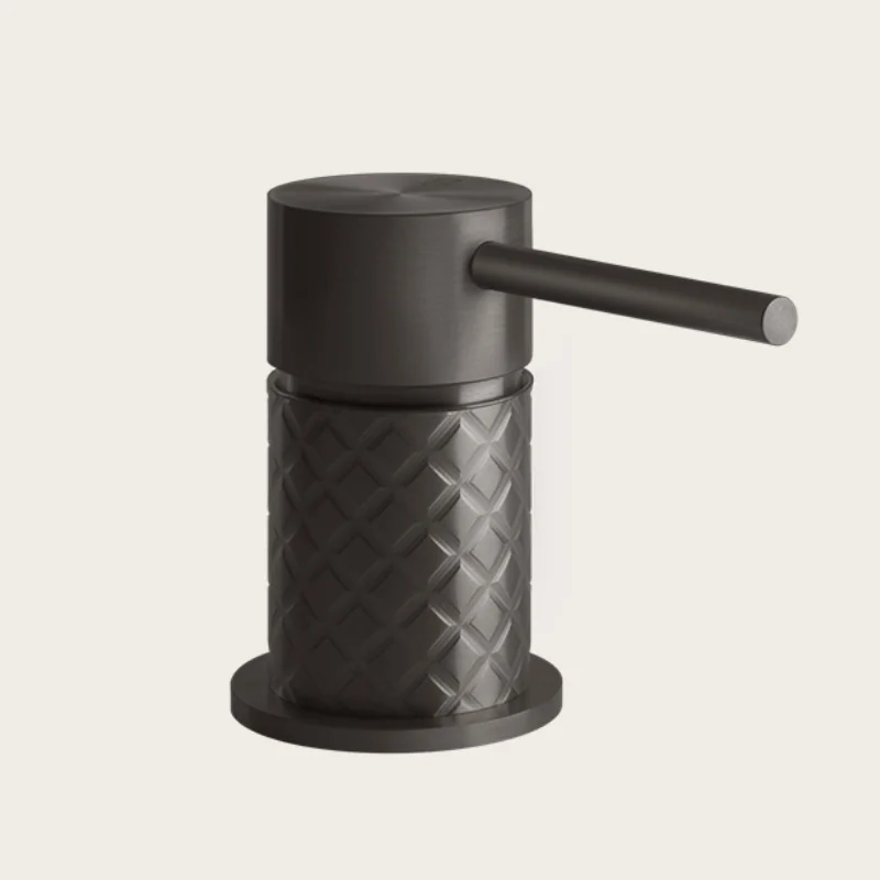 Рычаг удаленного управления, Gessi, 316 Intreccio, цвет-Black Metal Brushed PVD