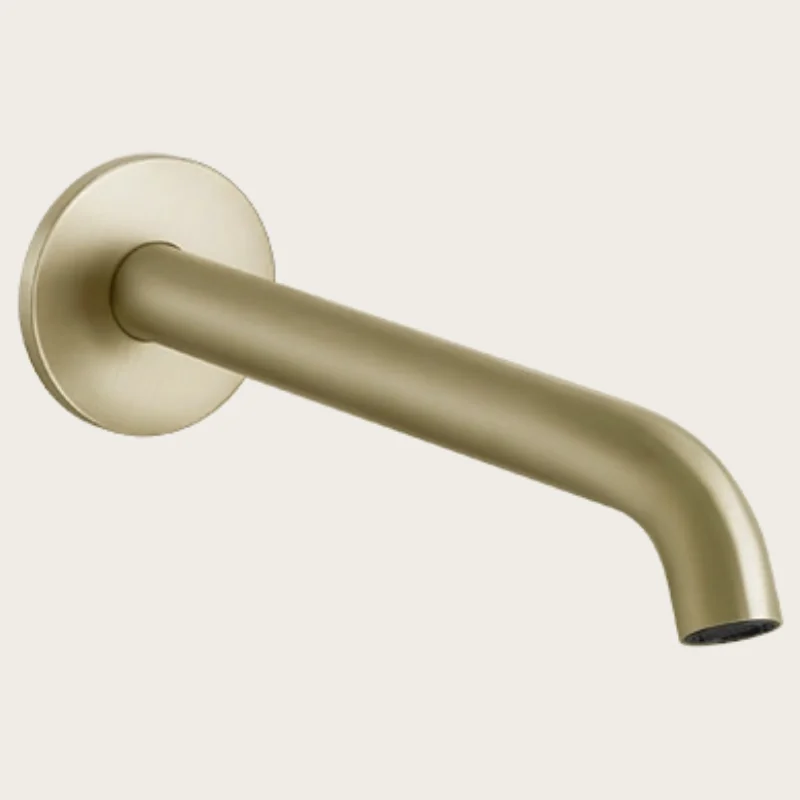 Излив, Gessi, 316, цвет-Brushed Brass PVD