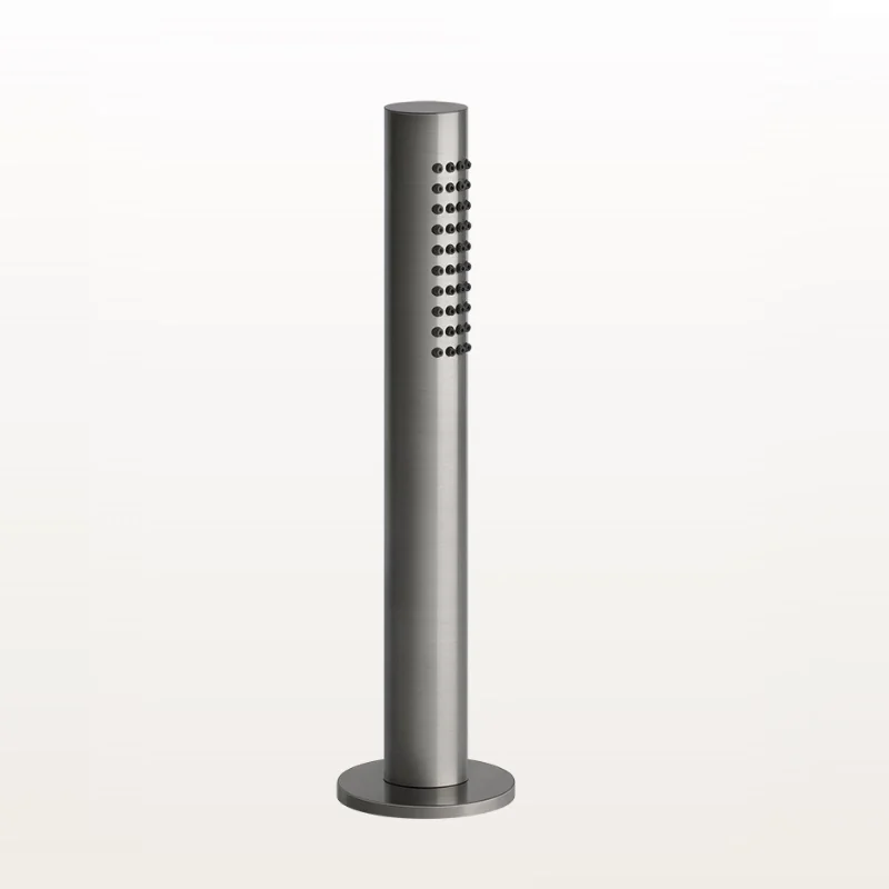 Душевой набор, Gessi, 316 Bath-Shower, на борт ванны, цвет-Steel Brushed