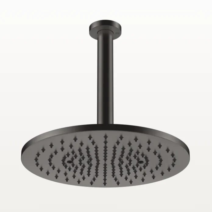 Верхний душ, Gessi, 300*300, цвет-Black Metal Brushed PVD