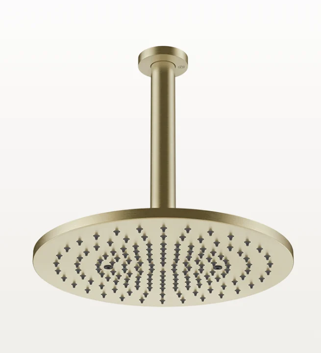 Верхний душ, Gessi, 300*300, цвет-Brushed Brass PVD