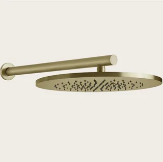 Верхний душ, Gessi, 316 Bath-Shower, 355*355, цвет-Brushed Brass PVD