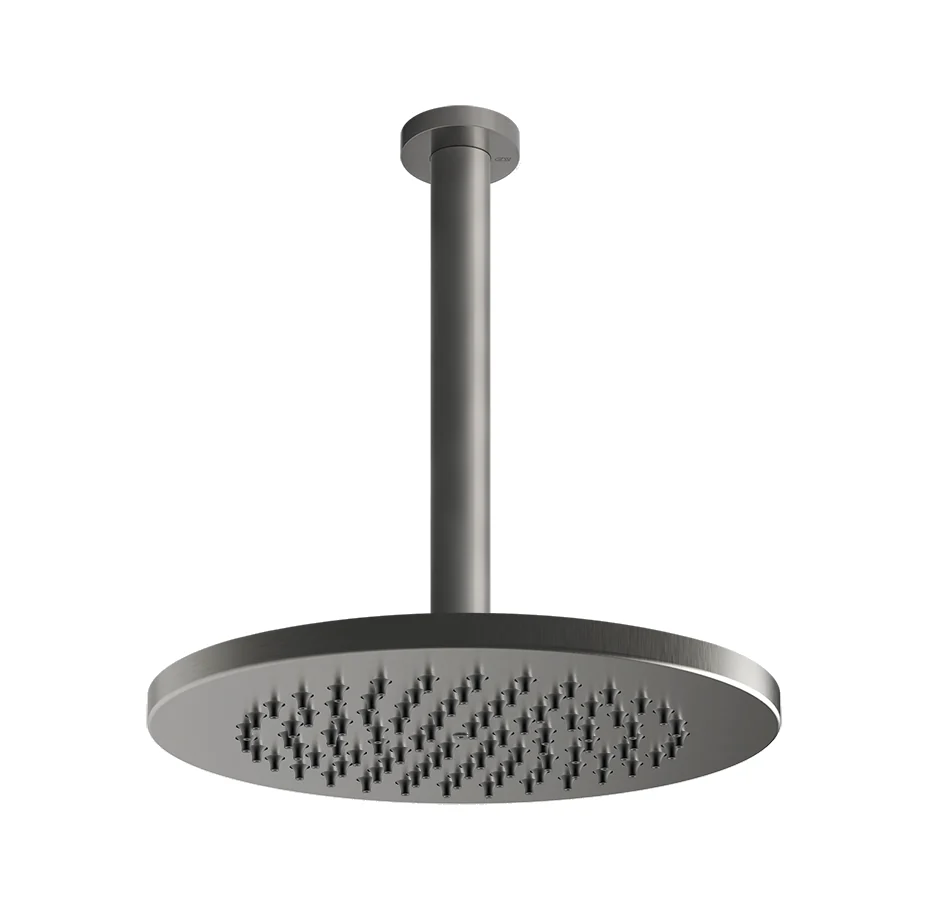 Верхний душ, Gessi, 316 Bath-Shower, 218*218, цвет-Steel Brushed