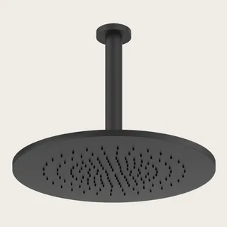 Верхний душ, Gessi, 316 Bath-Shower, 355*355, цвет-черный матовый — иконка