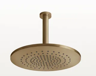 Верхний душ, Gessi, Shower316, шгв 355*355, цвет-Warm Bronze Brushed PVD