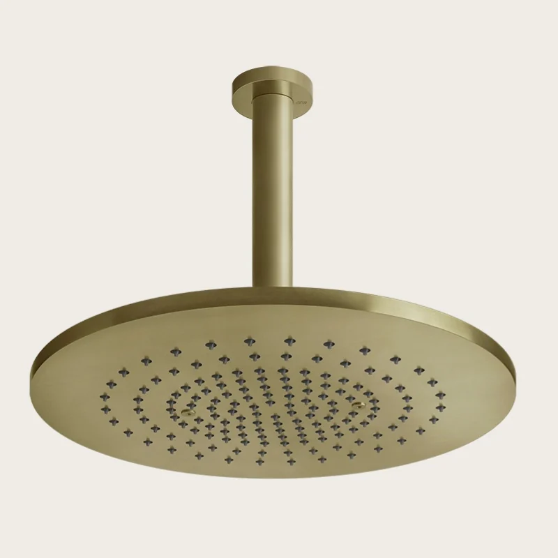 Верхний душ, Gessi, 316 Bath-Shower, 355*355, цвет-Brushed Brass PVD