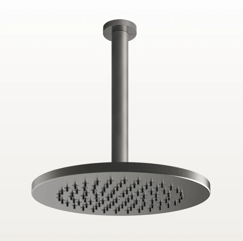 Верхний душ, Gessi, 316 Bath-Shower, 218*218, цвет-Steel Brushed