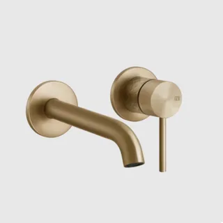 Смеситель для раковины, Gessi, 316 Intreccio, цвет-Warm Bronze Brushed PVD — иконка