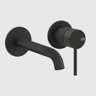 Смеситель для раковины, Gessi, 316 Intreccio, цвет-черный матовый