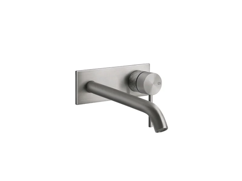 Смеситель для раковины, Gessi, Intreccio, цвет-Copper Brushed PVD
