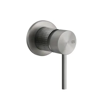 Смеситель для душа, Gessi, 316 Meccanica, на 1 потребитель, цвет-Steel Brushed