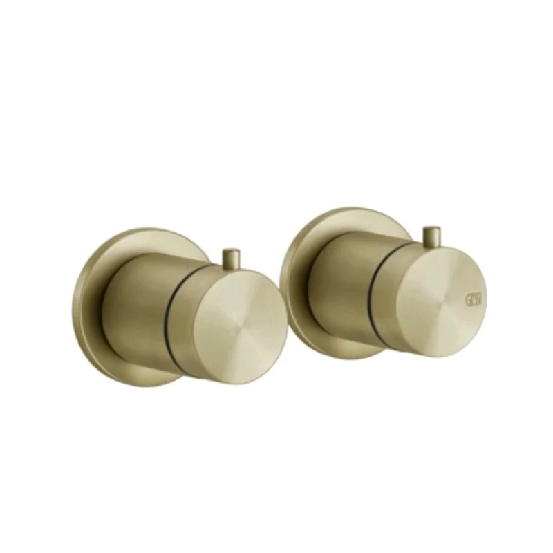 Смеситель для душа, Gessi, 316 Bath-Shower, на 1 потребитель, цвет-Brushed Brass PVD