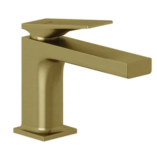 Смеситель для раковины, Kludi, DECUS, цвет-Brushed Gold