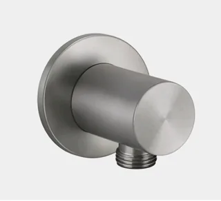Шланговое подсоединение, Gessi, 316 Bath-Shower, цвет-Steel Brushed — иконка