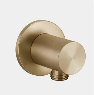 Шланговое подсоединение, Gessi, 316 Bath-Shower, цвет-Warm Bronze Brushed PVD