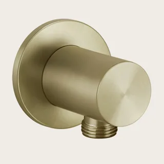 Шланговое подсоединение, Gessi, 316 Bath-Shower, цвет-Brushed Brass PVD