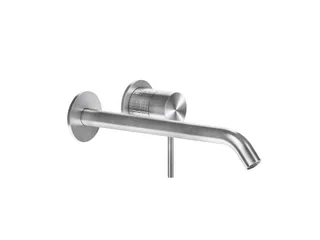 Смеситель для раковины, Gessi, Meccanica, цвет-Steel Brushed — иконка