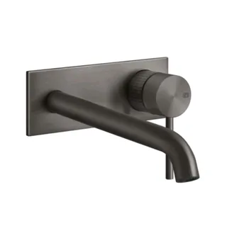 Смеситель для раковины, Gessi, 316 Meccanica, цвет-Black Metal Brushed PVD