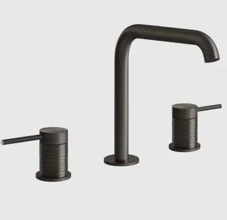 Смеситель для раковины, Gessi, 316 Trame, цвет-Black Metal Brushed PVD — иконка
