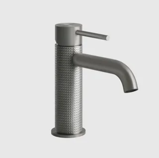 Смеситель для раковины, Gessi, 316 Cesello, цвет-Steel Brushed
