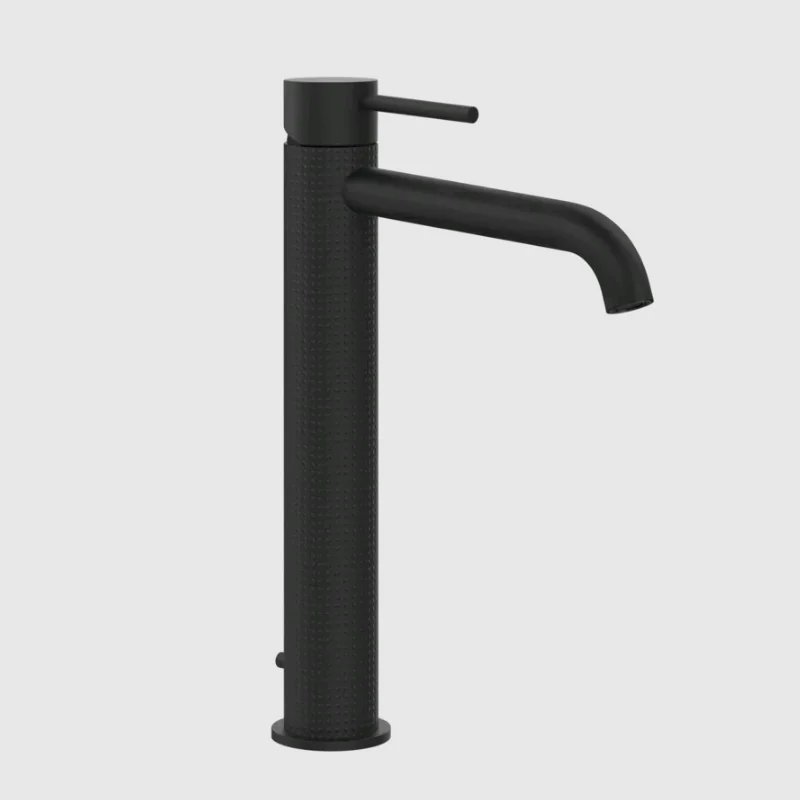 Смеситель для раковины, Gessi, 316 Cesello, цвет-черный матовый