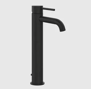 Смеситель для раковины, Gessi, 316 Cesello, цвет-черный матовый — иконка