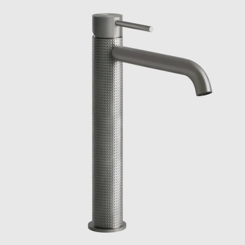Смеситель для раковины, Gessi, 316 Cesello, цвет-Steel Brushed
