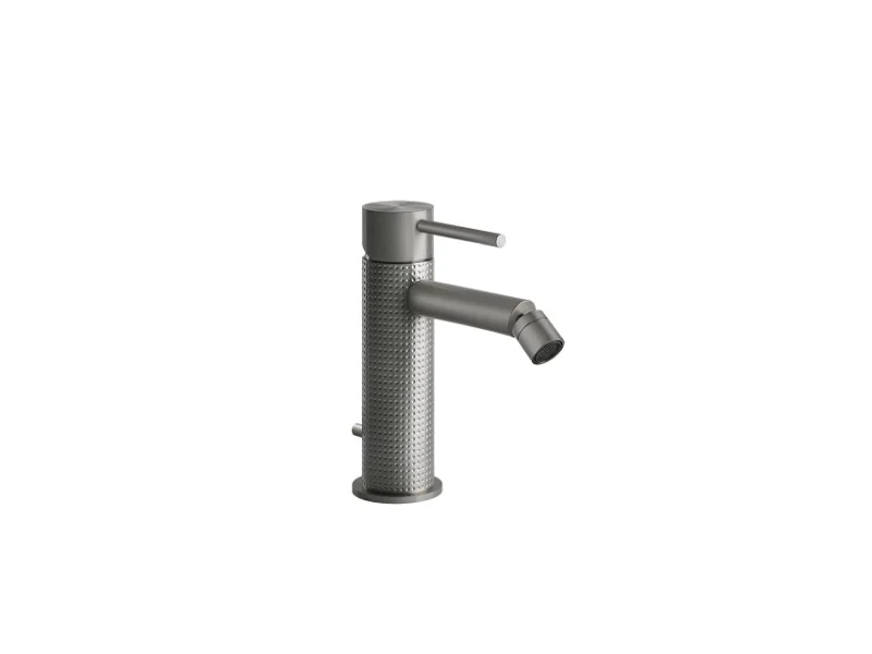 Смеситель для биде, Gessi, Cesello, цвет-Black Metal Brushed PVD