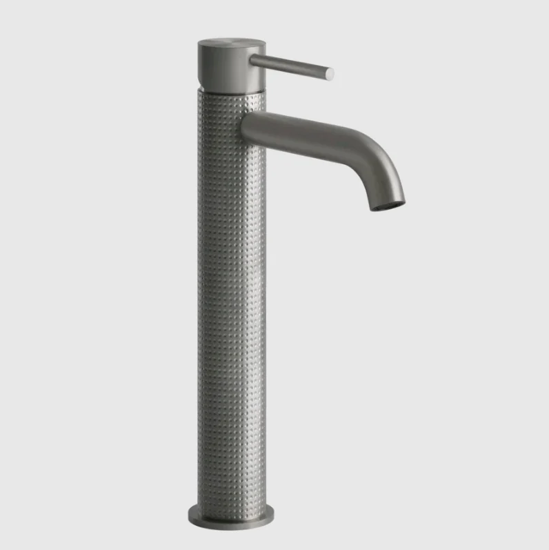 Смеситель для раковины, Gessi, 316 Cesello, цвет-Steel Brushed