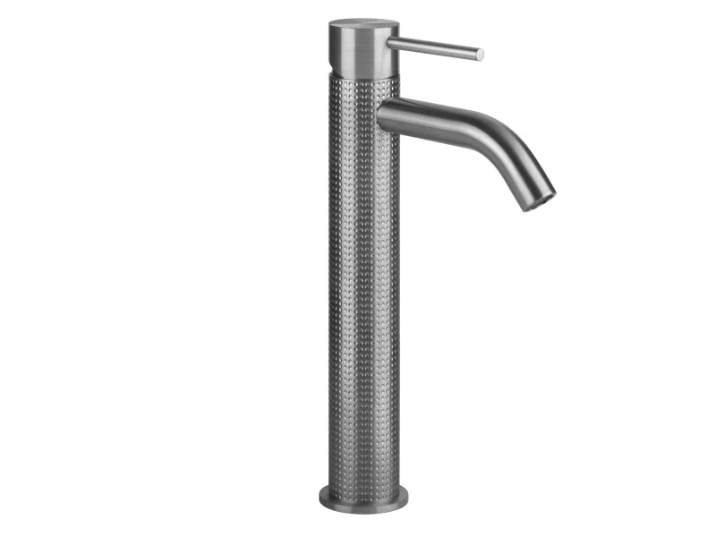 Смеситель для раковины, Gessi, Cesello, цвет-Black Metal Brushed PVD