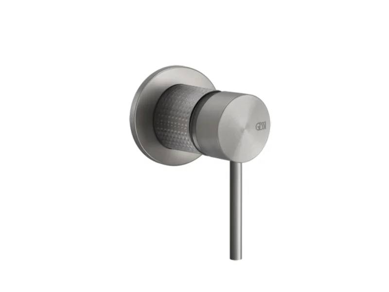 Смеситель для душа, Gessi, Cesello, цвет-Black Metal Brushed PVD