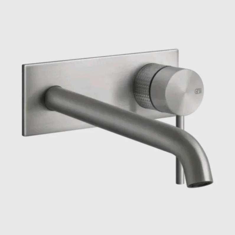 Смеситель для раковины, Gessi, 316 Cesello, цвет-Steel Brushed