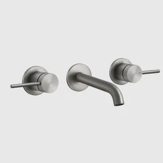 Смеситель для раковины, Gessi, 316 Cesello, цвет-Steel Brushed