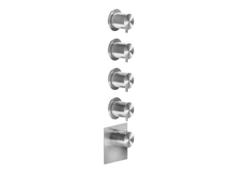Смеситель для душа, Gessi, 316 WELLNESS, цвет-Warm Bronze Br. PVD