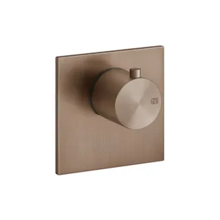 Смеситель для душа, Gessi, 316 Bath-Shower, на 1 потребитель, цвет-Copper Brushed PVD