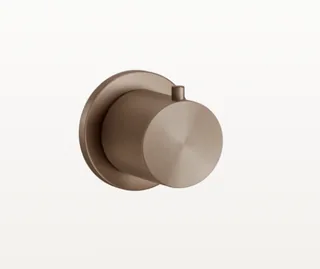 Вентиль, Gessi, 316 Bath-Shower, 3/4", цвет-Copper Brushed PVD