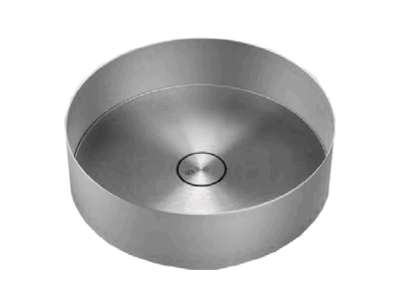 Раковина, Gessi, 316, шгв 400*400*125, отверстия для смесителя-отсутствуют, цвет -Black Metal Brushed PVD