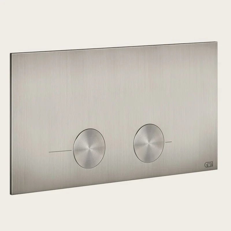 Клавиша смыва, Gessi, для унитаза, шгв 270*5*140, цвет-Steel Brushed