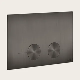 Клавиша смыва, Gessi, для унитаза, шгв 215*5*145, цвет-Black Metal Brushed PVD