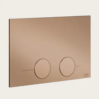 Клавиша смыва, Gessi, для унитаза, шгв 215*5*145, цвет-Copper PVD