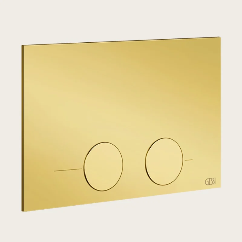 Клавиша смыва, Gessi, для унитаза, шгв 215*5*145, цвет-Gold PVD