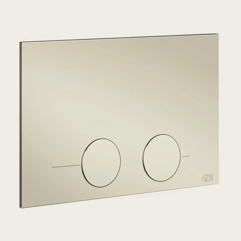 Клавиша смыва, Gessi, для унитаза, шгв 215*5*145, цвет-Nickel PVD