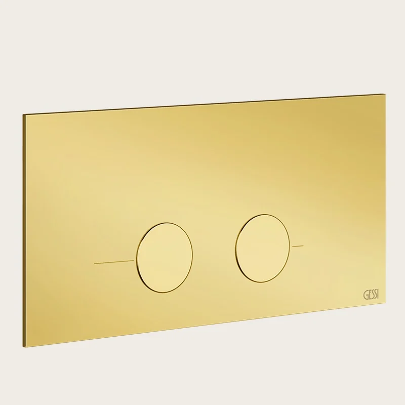 Клавиша смыва, Gessi, для унитаза, шгв 230*5*140, цвет-Gold PVD