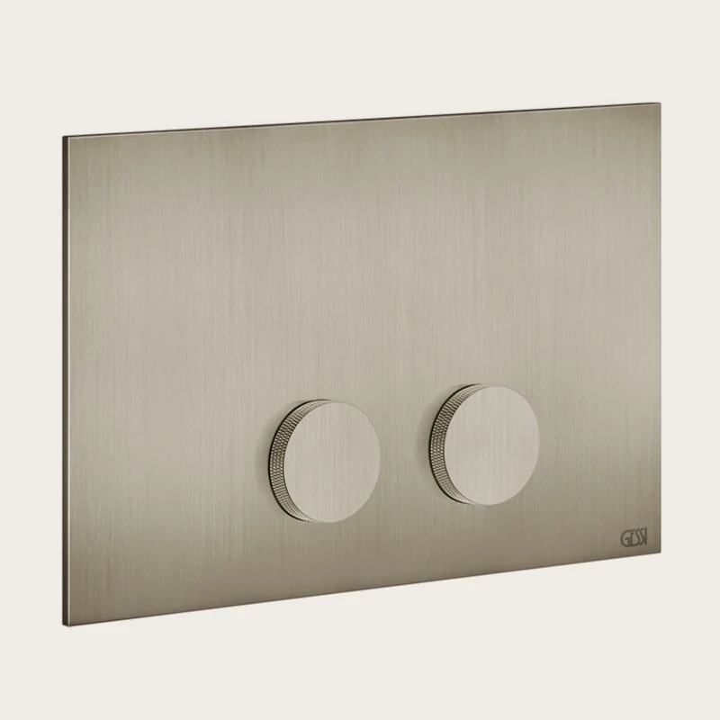 Клавиша смыва, Gessi, Anello, Diamantato. для унитаза, шгв 245*17*155, цвет-Finox Brushed Nickel