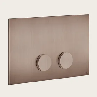 Клавиша смыва, Gessi, Anello, Diamantato, для унитаза, шгв 245*17*155, цвет-Copper Brushed PVD