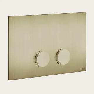 Клавиша смыва, Gessi, Anello, Diamantato, для унитаза, шгв 245*17*155, цвет-Brushed Brass PVD